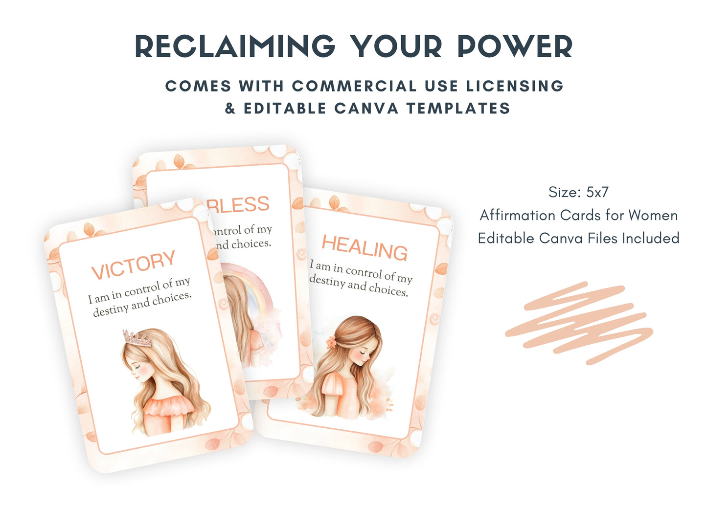 Premium Affirmation Cards for Women