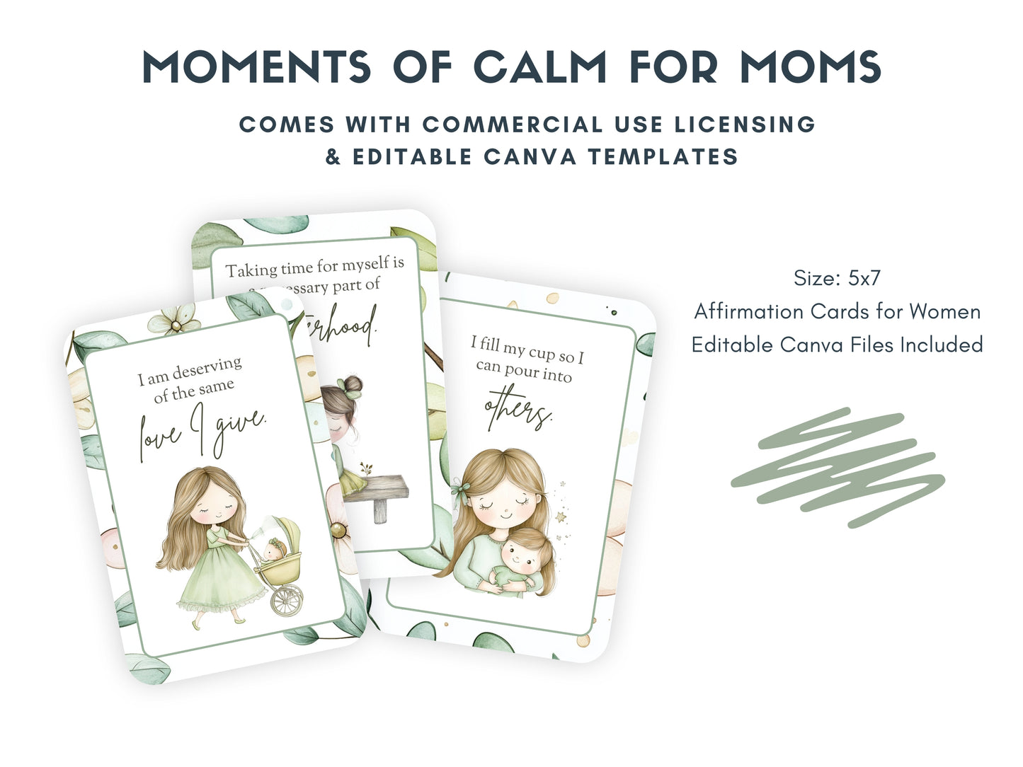 Premium Affirmation Cards for Women
