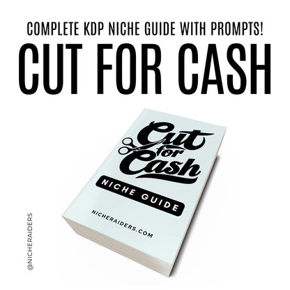 Cut for Cash: Detailed KDP Niche Guide