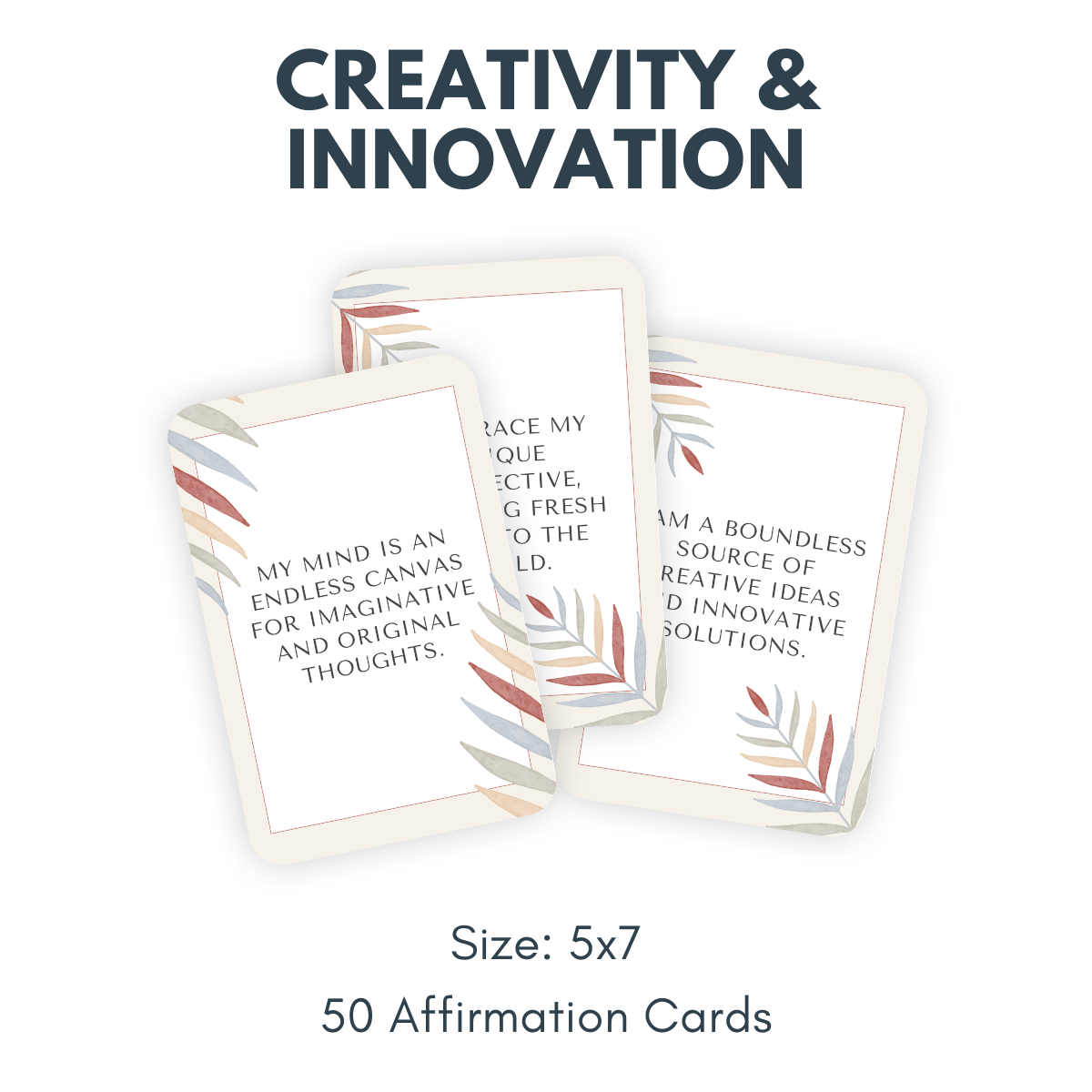 Business in a Box : cartes d'affirmation imprimables 