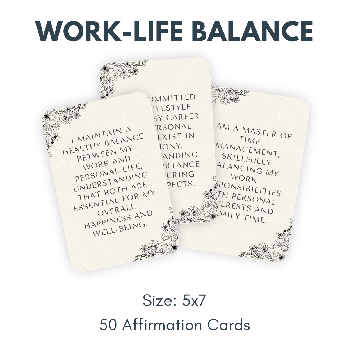 Business in a Box : cartes d'affirmation imprimables 