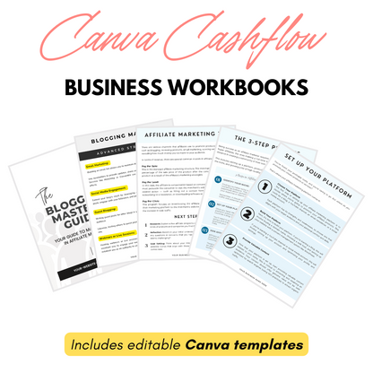 Canva Cashflow : série de travail à domicile 