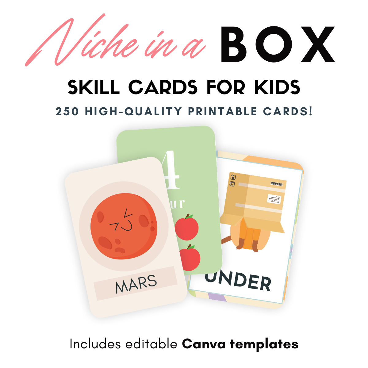Business in a Box : cartes de compétences imprimables 
