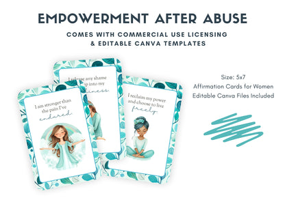 Premium Affirmation Cards for Women
