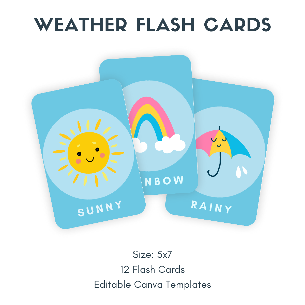 Une niche dans une boîte : cartes flash imprimables 