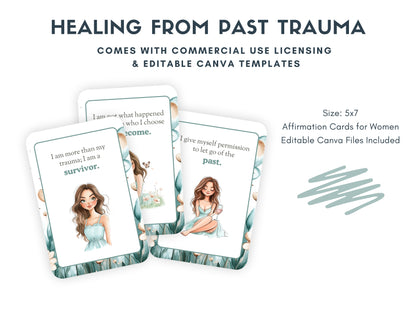 Premium Affirmation Cards for Women