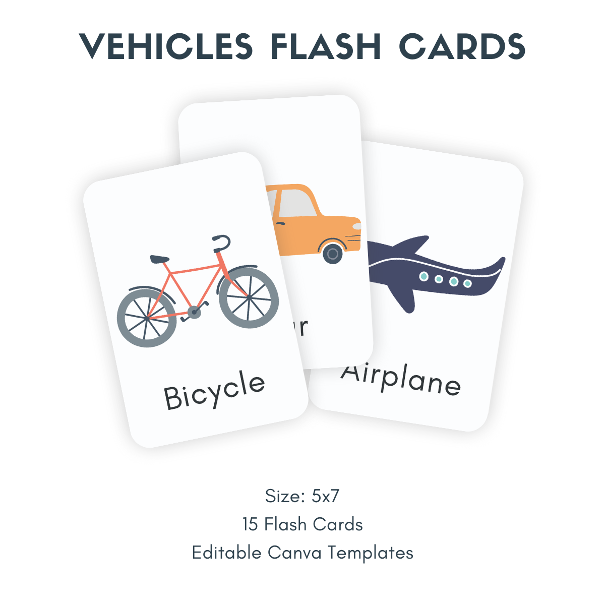 Une niche dans une boîte : cartes flash imprimables 
