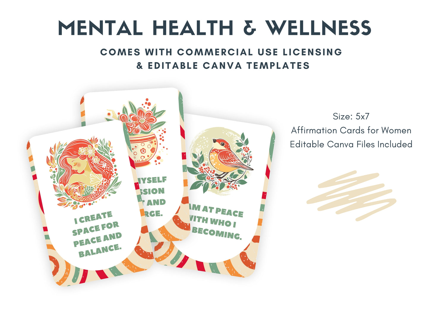 Premium Affirmation Cards for Women