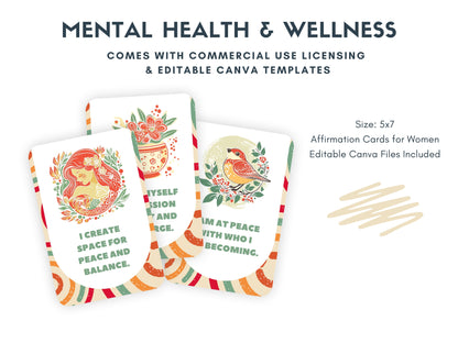 Premium Affirmation Cards for Women
