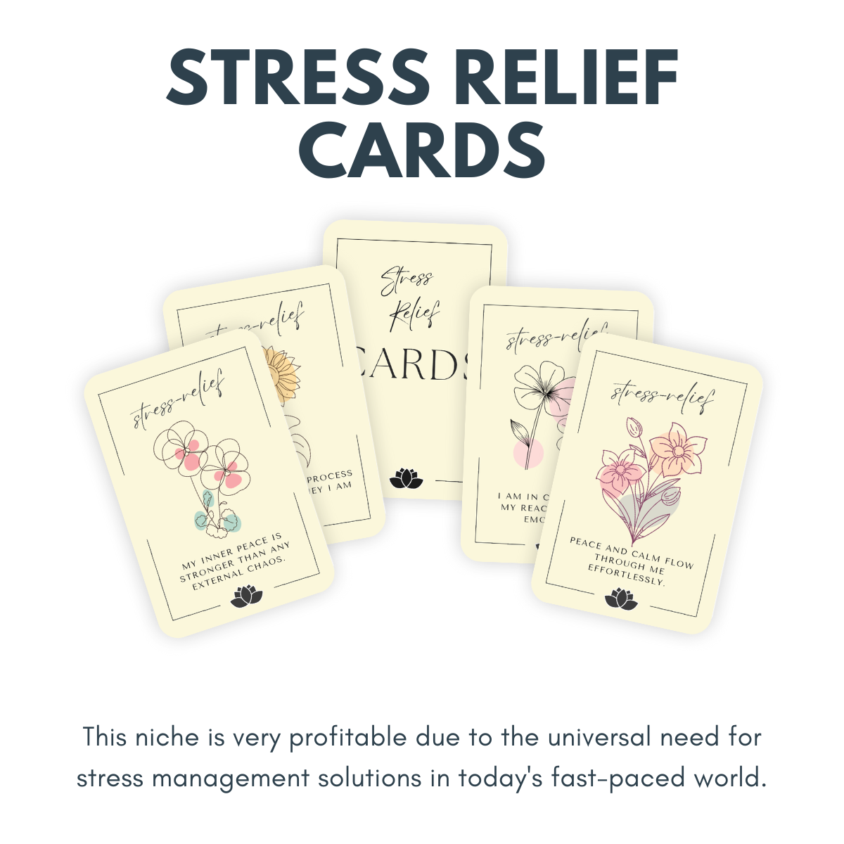 Cartes imprimables : 9 jeux d'affirmations 