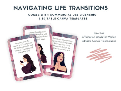 Premium Affirmation Cards for Women