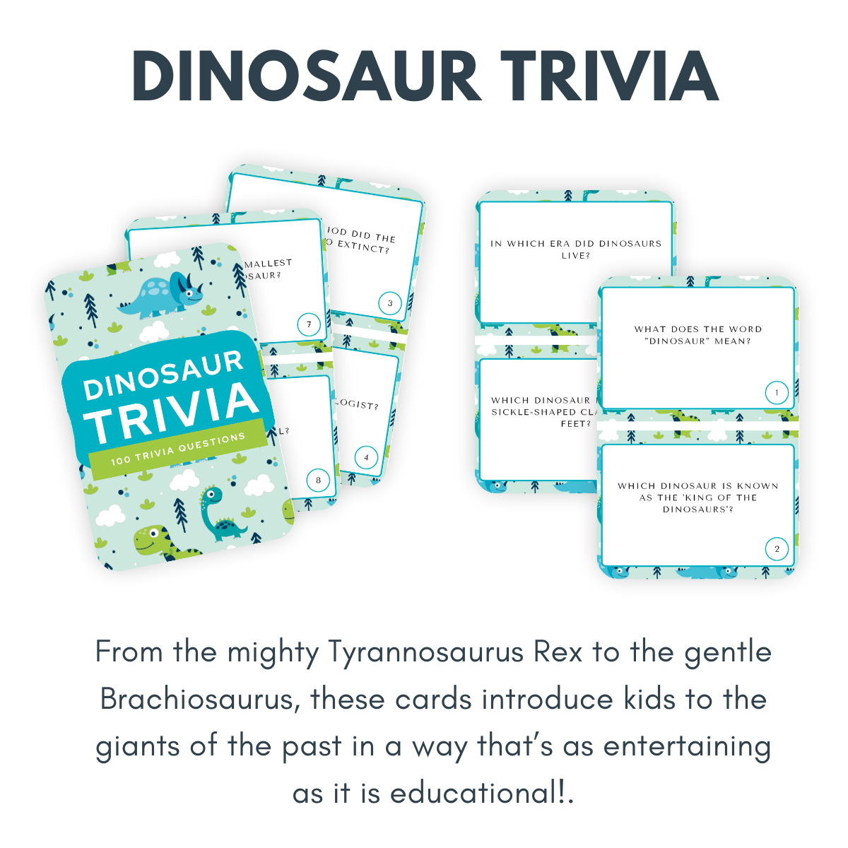 Trivia Card Printable Collection