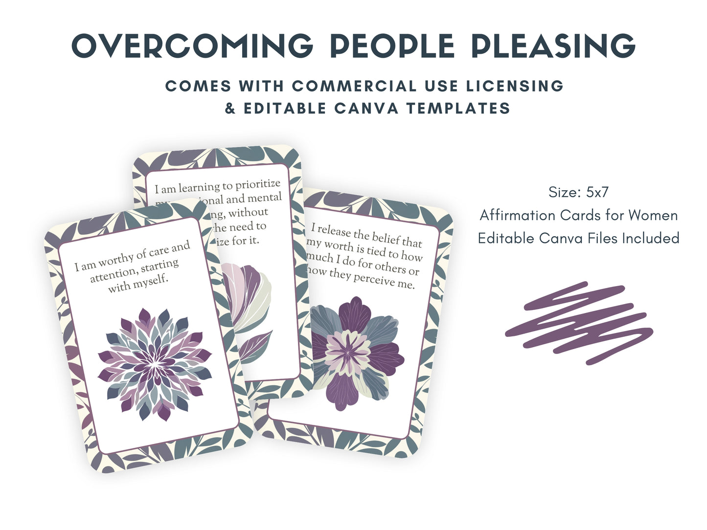Premium Affirmation Cards for Women
