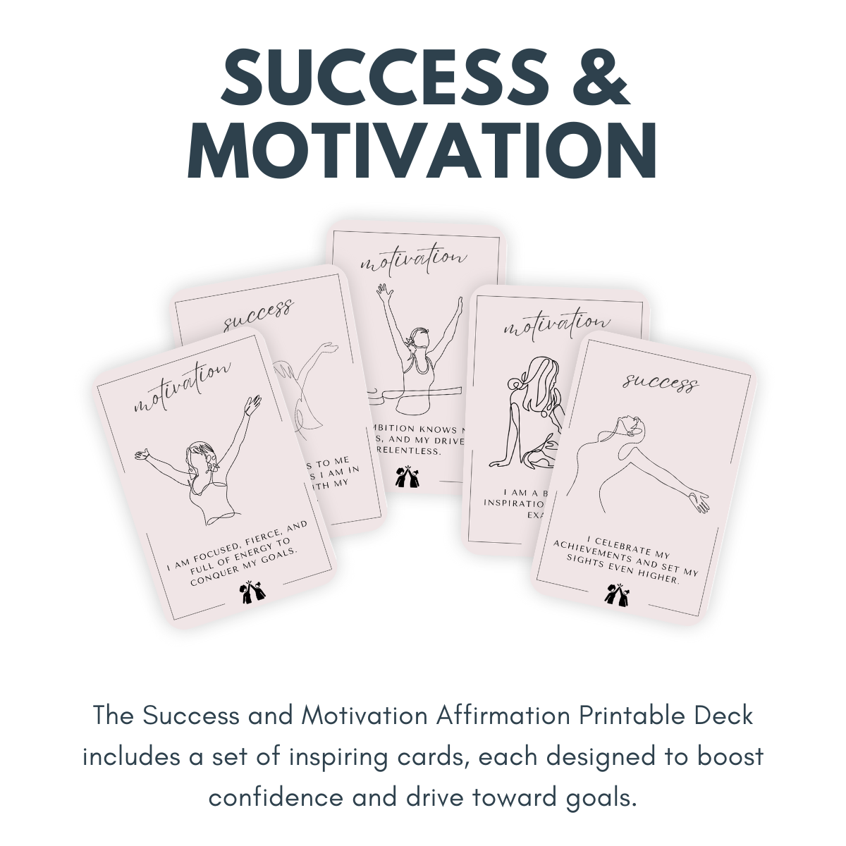 Cartes imprimables : 9 jeux d'affirmations 