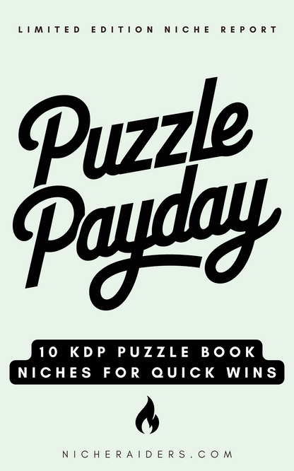 Puzzle Payday: 10 Super Profitable Puzzle Book Niches